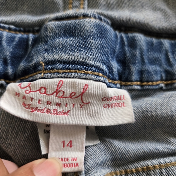 Ingrid & Isabel Light Blue Denim Overalls - Picture 6 of 13